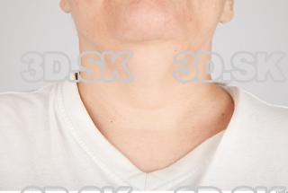 Female neck photo texture 0001
